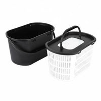 Aerator Bucket Angling Pail Portable Handle Fishing Equipment for Lure Fishermen, Anglers