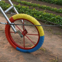 driping Tape Winder Wheels Manual Hose Reel Cart Large Capacity Push Hose Reel Cart for Farmers