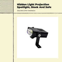 LED Radiant Light Bar, Hidden Grille Mount, Dual Color