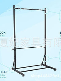 Adjustable Metal Bicycle Parking Rack for Multiple Bikes