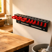 Brush and Bottle Stand Long-Lasting Car Detailing Storage Rack Rust-Resistant