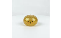 Stress Relief Dumpling Press Toy Glittery Stress Toy with Glitter Dome High-Elastic Non-Sticky for Desk