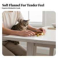 Soft Material Velvet Kitten Collar with Bell Lightweight Kitten Bell Collar for Kittens, Puppy Owners, Daily Wear, Indoor Use, Photo Shoots