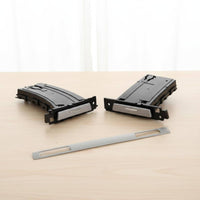 3 Pieces Center Console Cup Holder Assembly Direct Replacement Car Interior Accessory