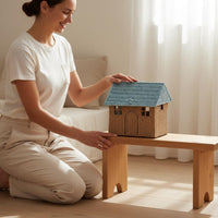 Paper Rope Storage Basket Decorative Woven House Storage Basket Youthful Room Design for Photo Prop, Playroom