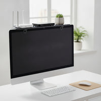 Tv Top Shelf Metal Monitor Top Shelf Perforated for Living Room