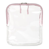 Clear Toiletry Bag Portable Transparent Makeup Pouch Easy to Spotless Transparent Makeup Bag for Women