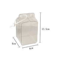 Dustproof Clear Doll Bag with Beaded Loop Lightweight Transparent Doll Display Bag Easy Access Storage Pouch Long-Lasting for Daily Use, Travel