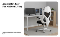 Ergonomic Mesh Office Chair Adjustable, Rotating For Study