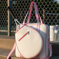 Badminton Racket Bag Multifunctional Tennis Tote Bag Multiple Pockets for Women