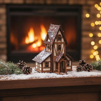 Fairy Tale Cottage Model Easy Assembly DIY Wooden House Kit for Hobbyists