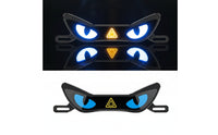 LED License Plate Light with Eye Design Decorative Motorcycle License Plate Light Slim Lighting Compact for Motorcyclists, Night Riding