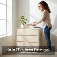 6-Drawer Lowboy Chest of Drawers Modern Minimalist & Design 6-Drawer Double Chest of Drawers Versatile Placement Versatile