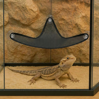 Crested Gecko Tank Accessories, Breathable Reptile Hammock with Suction Cup, Jumping Arachnid Enclosure Accessories, 1pc