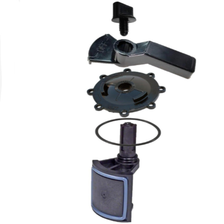 Pool Valve Rebuild Kit with Diverter Valve, Cover, Handle, and Seals
