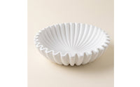 Decorative Bowl with Edges Stone-Like Bowl Textured Table Decor for Home Stylists, Clean-Liners, Entryway, Kitchen Counter