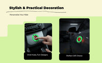 Luminous Keyhole Sticker, Reflective Ring, Waterproof Decor