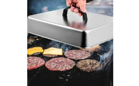 Square Grill Lid Easy to Clean Square Grill Dome Heavy Duty for Outdoor Grilling