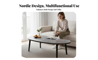 Round Tripod Table Modern design Home Furniture Minimalist Design adaptable Use for Students, Adults