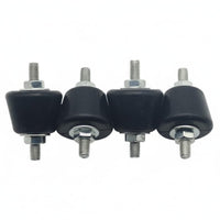 4 Pieces Air Conditioner Anti-Vibration Pad Outdoor Unit Rubber Feet Non Slip Anti-Vibration Rubber Pads