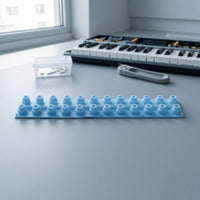 Conductive Rubber Strip Rectangular Keyboard Rubber Strip Instrument Spare Part Long Narrow Restores Key Response