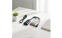 YPbPr to Digital Video Interface Converter USB Powered Component to Digital Video Interface Converter Plug and Play for Retro Enthusiasts