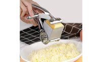 Rotary Cheese Grater Rust Resistant Hand Crank Cheese Grater Comfortable Handle