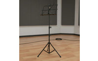 Adjustable Height Music Stand Includes Carrying Bag Foldable Music Stand Heavy Duty Musical Instrument Accessory for Performance