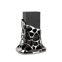 Acrylic Vase Sculptural Decorative Vase Modern Flower Holder for Interior Designers, Decorators, Floral Arrangement, Living Room, Centerpiece