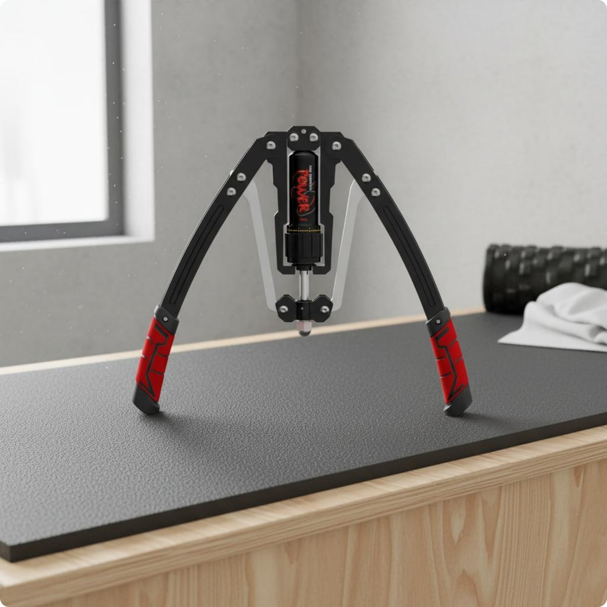 Hydraulic Arm Exerciser Double Handles Adjustable Arm Exerciser Black