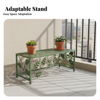 Multi-Tiered Corner Stand Space-Saving botanical Rack Easy Assembly for Living Room
