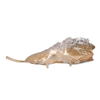 Leaf Tray Sculptural Decor Aluminum for Decorators