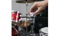 Dice Cymbal Nut with Felt Washer Threaded Cymbal Topper Compact Hardware for Drummers, Practice Setup