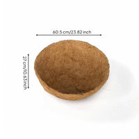 Coconut Coir Liner Natural Coconut Husk Liner Well-Draining for Home Gardeners