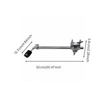 Drum Hardware Clamp with Cymbal Rod Compact Cymbal Mount with Multi Function Clamp Percussion Accessory for Stage