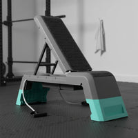 Foldable Workout Bench Textured Adjustable Workout Bench Reinforced Base Fitness Equipment for Home Gym, Supported Body-Position Training