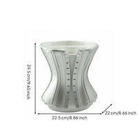 Geometric Vase Minimalist Home Decor White Finish for Bedroom