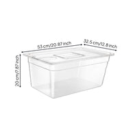 Sous Vide Container with Rack Optional Insulating Sleeve Specialty Cookware