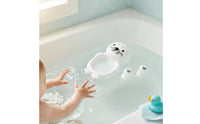 Floating Seal Bath Toy Set Soft Nesting Water Toy Nautical Squeezable Bath Seal Stackable for Toddlers