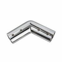 Elbow piping with Set Screws Polished Marine piping Fitting 2 Way 90 Degree Elbow Fitting for Handrails