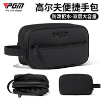 PGM Ultra-Light Golf Handbag with Double Layer, Large Capacity, Water-Repellent, Matte Finish