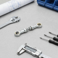 Adjustable Linkage Rod Metal Connector Heavy-Duty for Swing-Arm Mechanisms