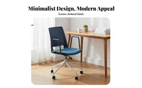 Rolling Desk Chair Certified Safety Gas Lift for Study Room, Students, Creatives