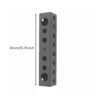 Multifunctional Wall Column Space-Saving Wall Mount Upright Rack Expandable