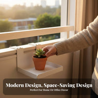 Minimalist Design Partition divider holder Space Saving Cubicle Partition holder adaptable Use Plant Holder Sturdy for Students, Windowsill, Workspace, Study Room