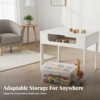 Compartment Storage Box Large Capacity Multi-Compartment Storage Case for children