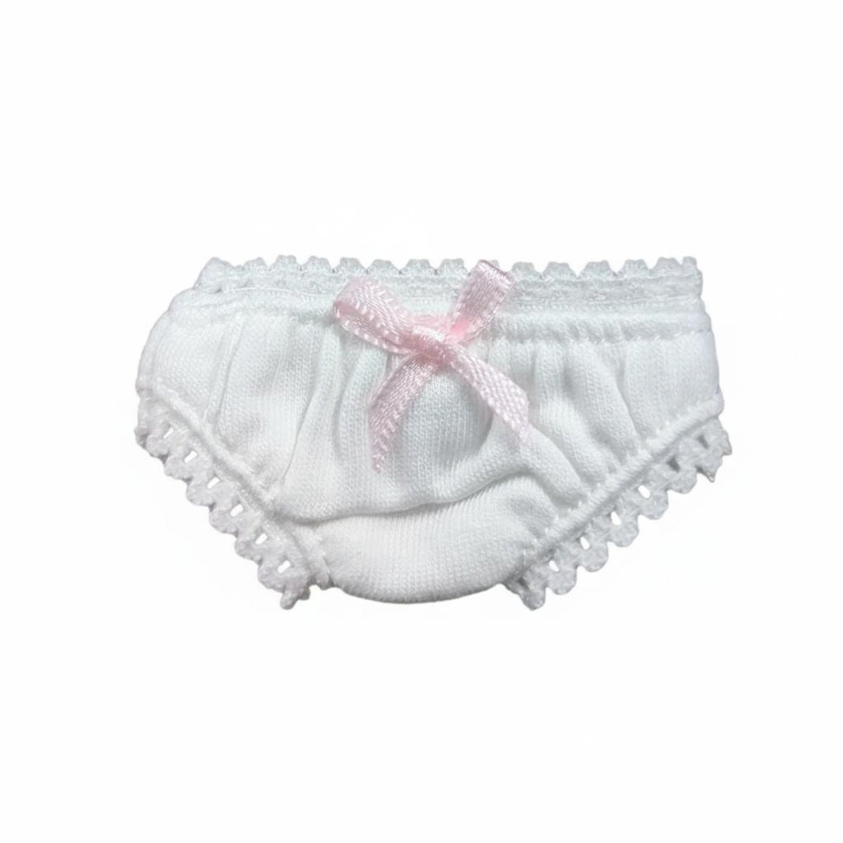 10cm Doll Great Gift White Doll Panties Simple to Wear Toy Accessory