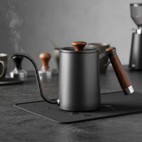 600 Ml Pour over Coffee Kettle Wood Handle Gooseneck Coffee Kettle Thin Spout