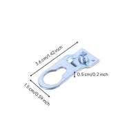 Aluminum hook for secure wall mount