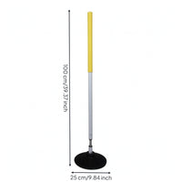 Freestanding Agility Poles with Rubber Base Stable Agility Pole with Foam Cover All-Surface Training Pole with Rubber Base Heavy-Duty for Athletes, Basketball Dribbling